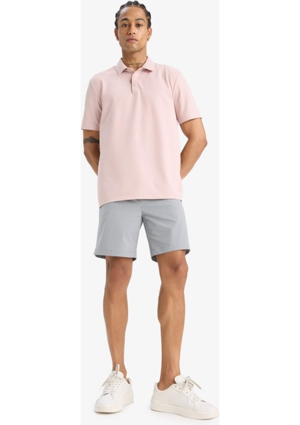 Fit Standart Fit Polo Yaka Sporcu Kısa Kollu Tişört E9351AX25AU fiyatları