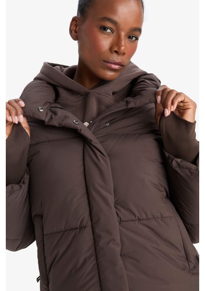 fit Rüzgar Geçirmez Su Geçirmez Regular Fit Fermuarlı Çıtçıtlı Şişme MONT A1550AX25WN fırsatları