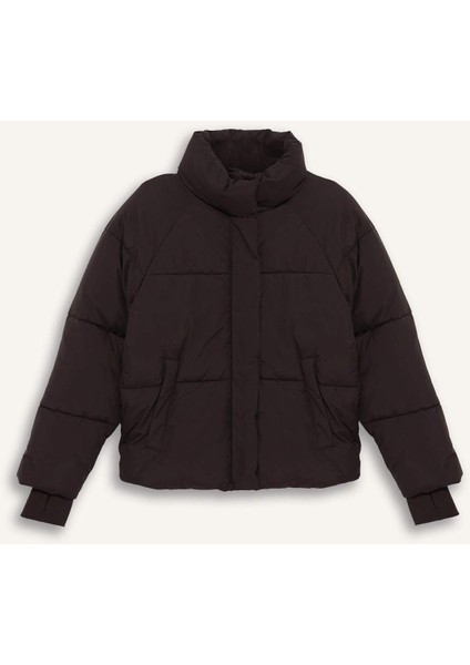 fit Rüzgar Geçirmez Su Geçirmez Regular Fit Fermuarlı Çıtçıtlı Şişme MONT A1550AX25WN