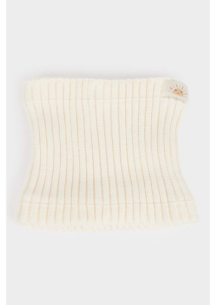 Kız Bebek İçi Polarlı Triko Boyunluk F2878A525WN