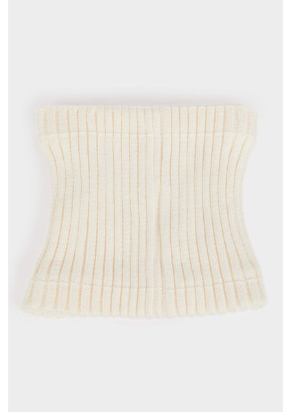 Kız Bebek İçi Polarlı Triko Boyunluk F2878A525WN modelleri