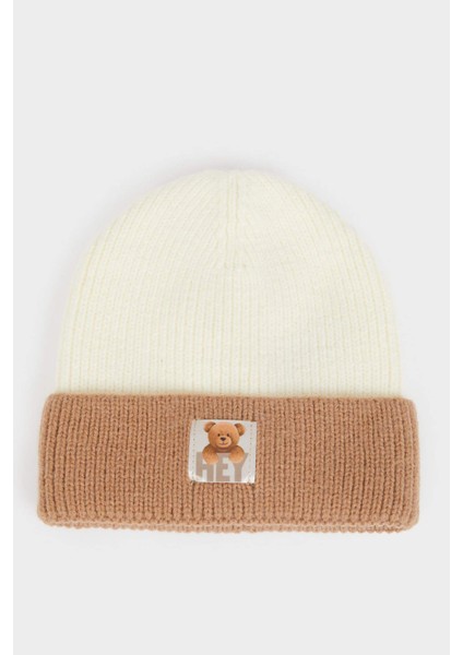 Erkek Bebek Renk Bloklu Triko Bere F0021A525WN