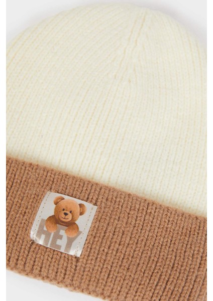 Erkek Bebek Renk Bloklu Triko Bere F0021A525WN fiyatları