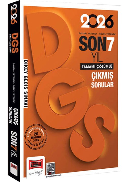2026 Dgs Sayısal-Sözel Yetenek Çözümlü Soru Bankası-Çıkmış Sorular-Çözümlü Fasikül 10DENEME-PARAGRAF indirimleri