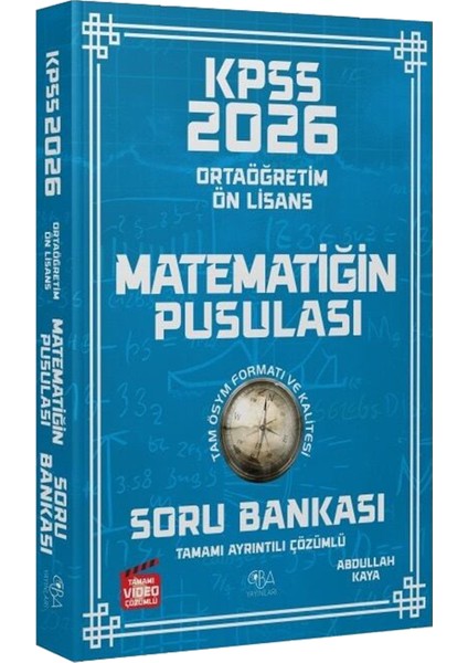 2026 Kpss Ortaöğretim Ön Lisans Pusula Serisi Konu Anlatımıa-Tüm Dersler Çözümlü Soru Bankası Seti indirimleri
