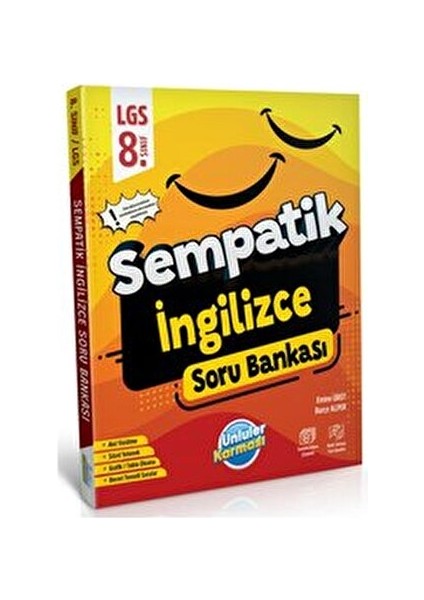 8. Sınıf İngilizce Soru Bankası Ciltli 244 Sayfa Sempatik Eğitim fiyatları