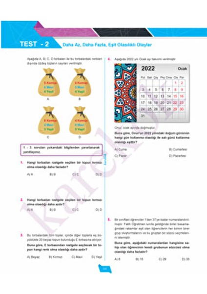 8. Sınıf LGS Matematik Soru Bankası Ciltsiz 352 Sayfa Eğitim Seti Karekök Yayıncılık indirimleri