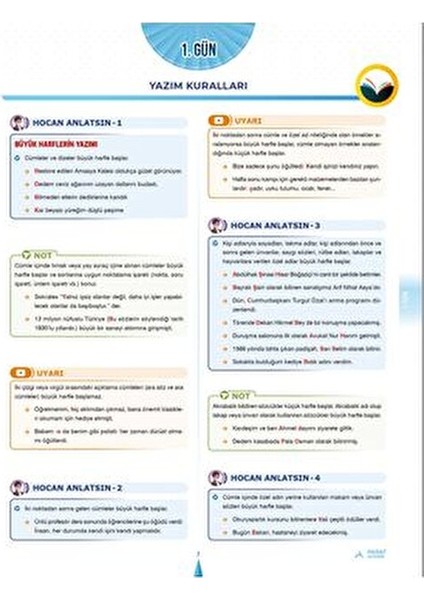 TYT Dil Bilgisi 10 Günde Temel Atma Eğitim Kitabı 264 Sayfa Normal Boyut Paraf Yayınları indirimleri