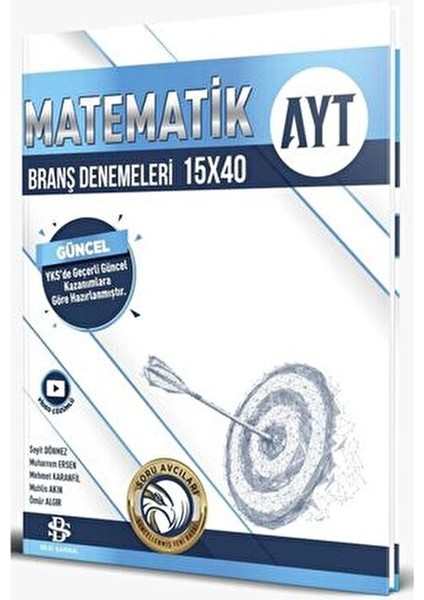 Bilgi Sarmal AYT Matematik 15x40 Branş Denemeleri Güncel İçerik ile Üniversiteye Hazırlık fiyatları