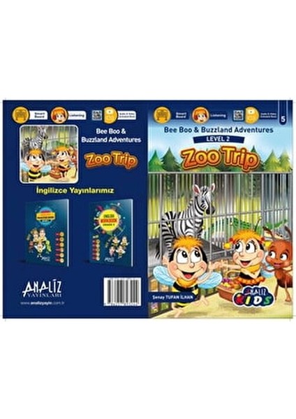 2. Sınıf İngilizce Bee Boo Hikaye Seti 5 Kitapla Eğlenceli Öğrenme Deneyimi