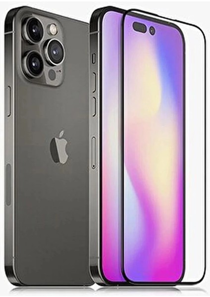 Iphone 14 Pro Max Uyumlu 9d Tam Kaplayan Parmak Izi Bırakmayan Ekran Koruyucu Film