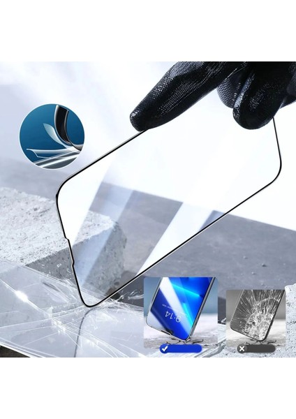 Iphone 14 Uyumlu 9d Tam Kaplayan Parmak Izi Bırakmayan Ekran Koruyucu Film indirimleri