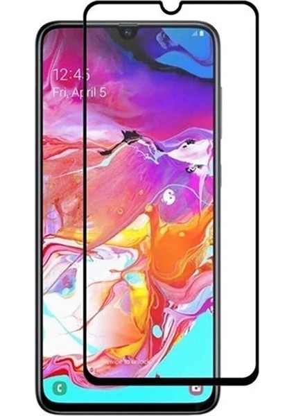 Samsung A70 Uyumlu 9d Tam Kaplayan Parmak Izi Bırakmayan Ekran Koruyucu Film