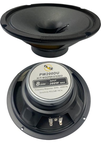 20CM 380WATT 8ohm Kabin Hoparlör - 1ADET
