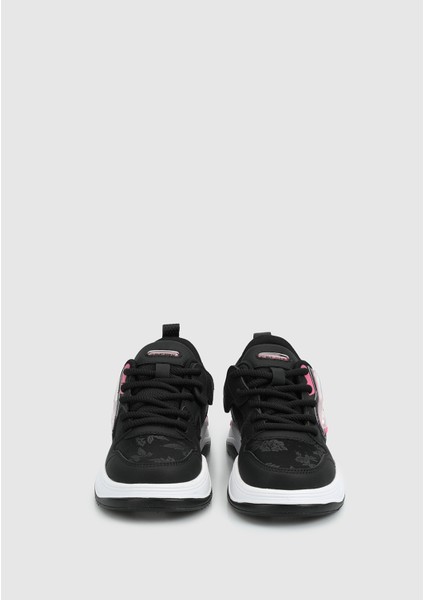 Siyah-Fuşya Kız Çocuk Sneaker modelleri