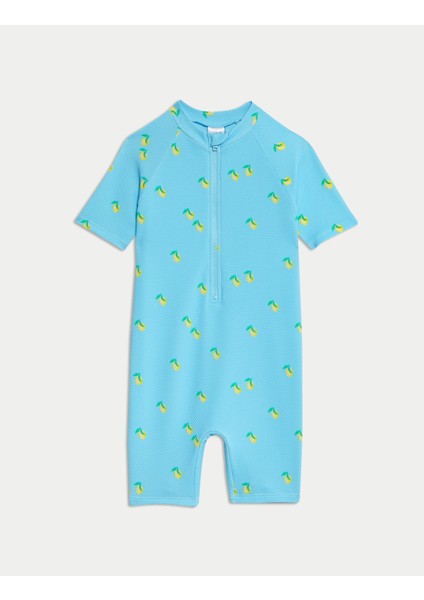 Limon Desenli All‑in‑One Mayo (2–8 Yaş) fiyatları