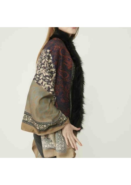 Hawai Desenli Şal, Kırmızı Gül Figürlü Kolye Hediye fiyatları