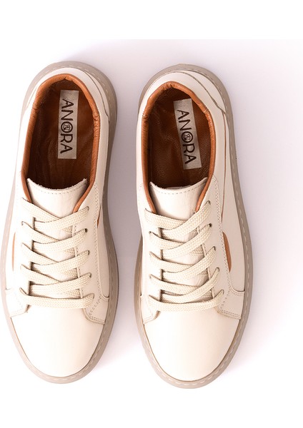 Hakiki Deri Kadın Sneaker Ayakkabı 25KWSCL1641 fırsatları