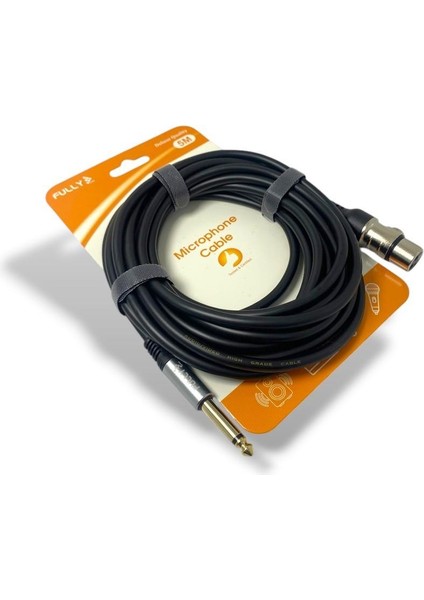 Xlr Dişi-6.3mm Gitar Erkek Jaklı Kablo 5metre indirimleri