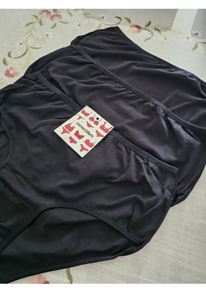 Büyük Beden Penye Külot Ekonomik 3 Lü Paket