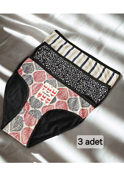 Büyük Beden Penye Külot Ekonomik 3 Lü Paket