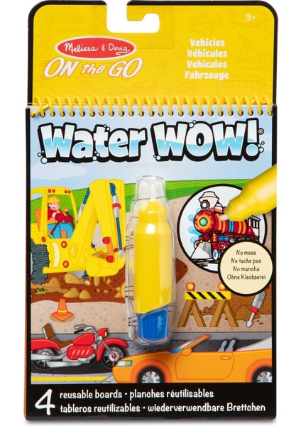 & Doug - Water Wow Su ile Boyama Kitabı Araçlar (15375)