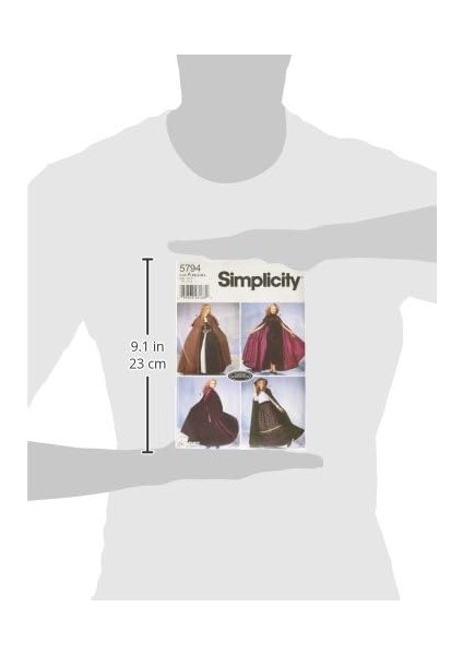 Kesim Şablonu 5794 A Misses Kostümlü modelleri