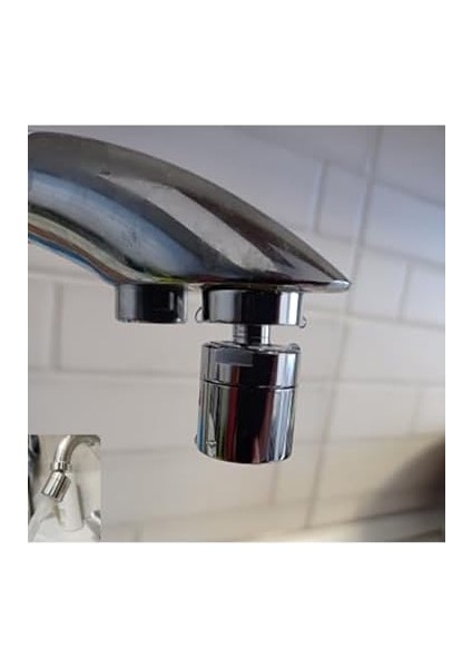 Musluk Ucu 360 Oynar Başlıklı Su Tasarruflu Dış Dişli Perlatör modelleri