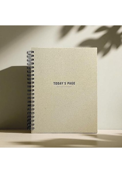 Tanıtım Tarihsiz 6 Aylık Günlük Planlayıcı | Spiralli Sert Kapaklı Organizer Not Defteri | 204 Sayfa | 22 x 28,5 cm fiyatları