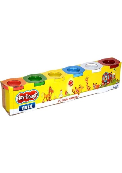 Oyun Hamuru 6'lı