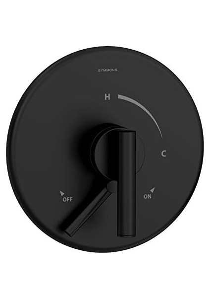 S-3500-CYL-B-MB-TRM Çap Duş Valfi Trim ve Ikincil Entegre Ses Kontrolü, Mat Siyah modelleri