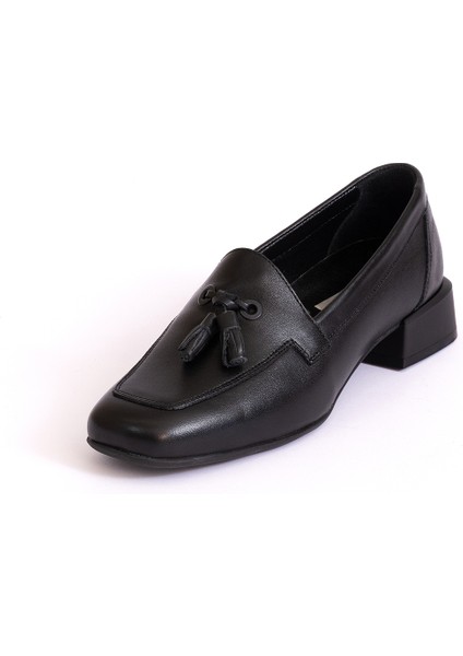 Hakiki Deri Loafer Kadın Ayakkabısı 25KWSCL2517 fiyatları