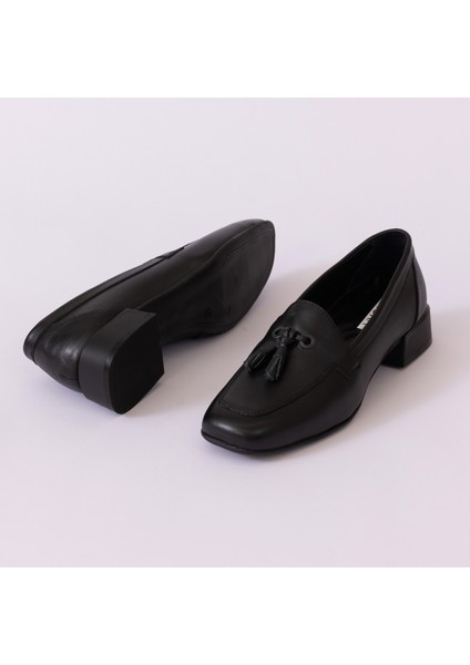Hakiki Deri Loafer Kadın Ayakkabısı 25KWSCL2517 indirimleri