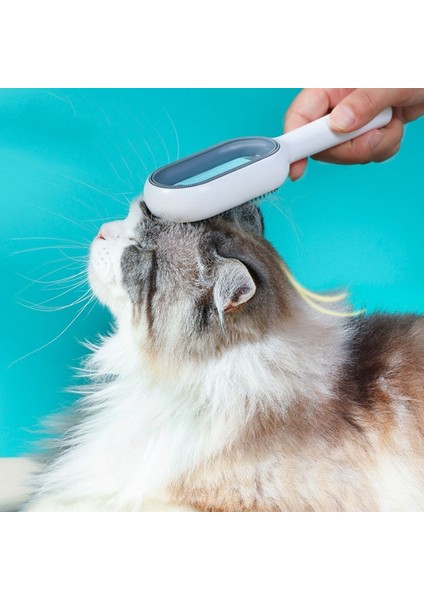 ® Evcil Hayvanlar Için Çift Taraflı Pet Fırçası Nemli Tüy Tarama Tarağı modelleri