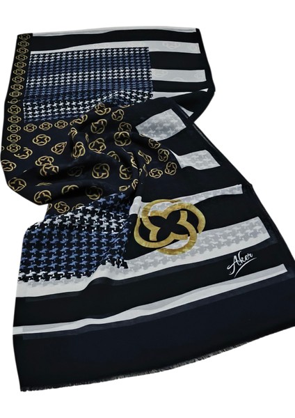 Aker Angel Etol Şal Lacivert 7940876-921