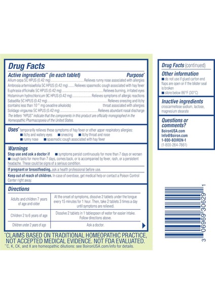 Allergycalm Tablets For Relief From Allergy And Hay Fever Symptoms Of Sneezing, Runny Nose, And Itchy Eyes Or Throat - 120 Count fiyatları
