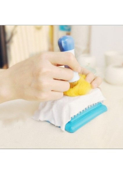 7 Iğneli Plastik Saplı Keçe İĞNESİ-UZUNLUK:10CM fırsatları
