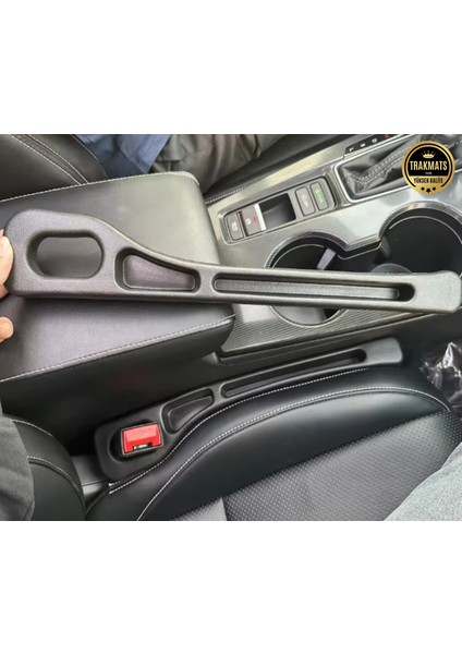 Bmw Ix1 2024-2025 Araba Koltuk Arası Boşluk,doldurucu,organizer , Iki Adet Siyah Araç Içi,düzenleyici