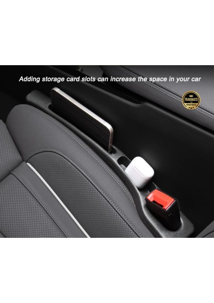 Bmw X4 F26 2014-2015-2016-2017-2018 Araba Koltuk Arası Boşluk,doldurucu,organizer , Iki Adet Siyah Araç Içi,düzenleyici