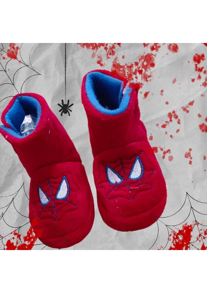 Örümcek Adam Çocuk Panduf Kaydırmaz Taban