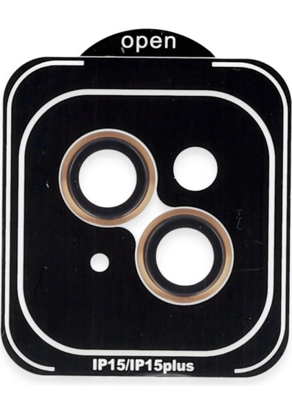 Zeroshop Joko Iphone 15 Pvd Metal Kamera Lens - Turuncu