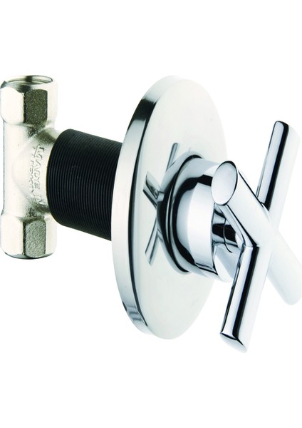 1/2 Yıldız Ankastre Vana Pirinç Vanalı