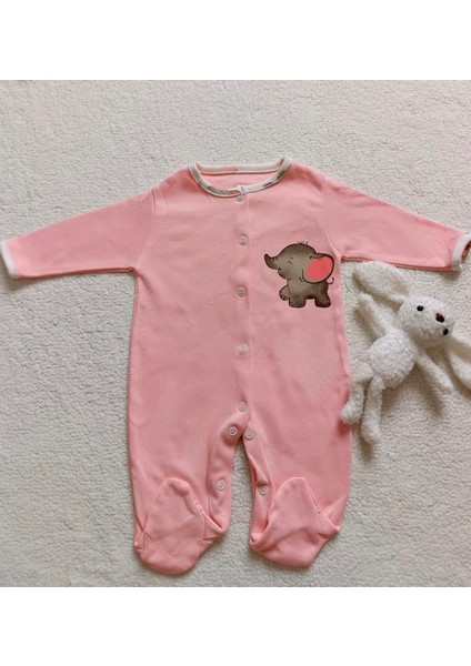 Kız Bebek Filli % 100 Pamuk 3 Adet Penye Boydan Çıtçıtlı Tulum Seti fiyatları
