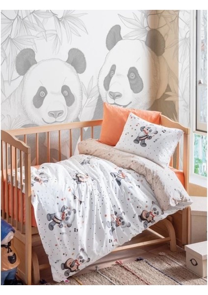 Cotton Box Musico Oranj Bebek Nevresim Takımı