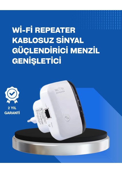 2.4ghz Wifi Tekrarlayıcı Router – Wps Destekli Kablosuz Ağ Genişletici