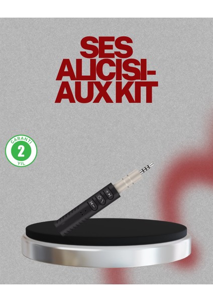 Taşınabilir Bluetooth 4.1 Ses Adaptörü – 10 Metre Çekim Mesafesi