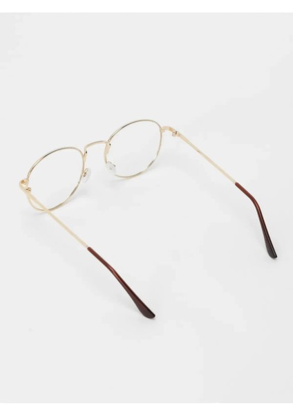 Blue Block Optik Uyumlu Mavi Işık Korumalı Gözlük Round