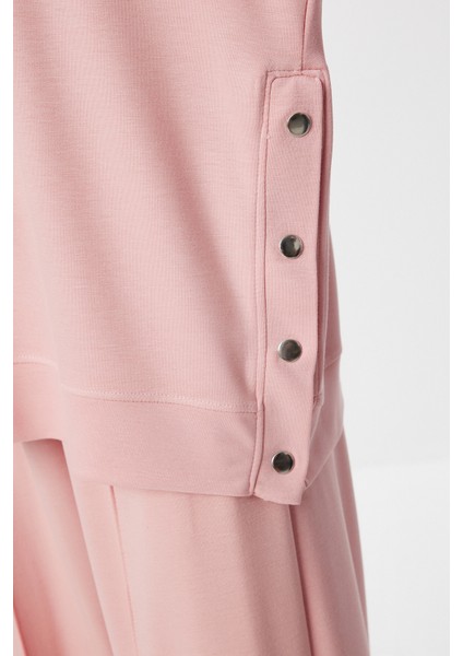 Yumuşak Modal Alt-Üst Takım LBY0009 Pembe fırsatları