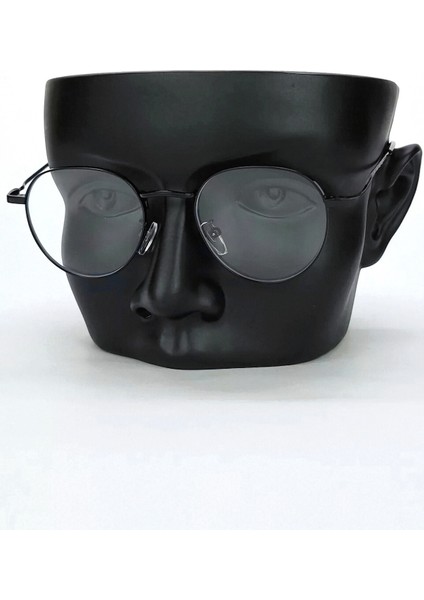 Blue Block Optik Uyumlu Mavi Işık Korumalı Gözlük Round