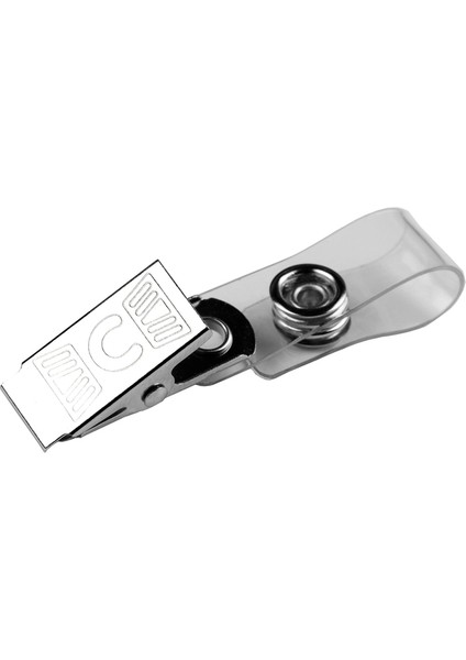 Metal Klips Şeffaf Askılı 100'LÜ Kutu